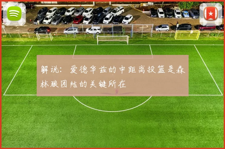 解说：爱德华兹的中距离投篮是森林狼团结的关键所在